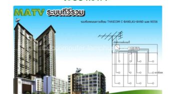 เชียงใหม่ ลำพูน ลำปาง ติดตั้งระบบMATV ไม่มีรายเดือน รายปี cable TV กับ TV digital กล้องวงจรปิด กันขโมย ดิจิตอลทีวี เคเบิลทีวีหอพักราคาประหยัดแบบดูฟรีไม่มีรายเดือน