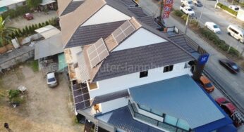 ติดตั้งSolar roftop 5KW Huawei 5kW 3 Phase On-Grid String Inverter คลีนิคคุณหมอ เชียงใหม่ ประหยัดค่าไฟฟ้า 3000บาท-4500 ต่อเดือน เหมาะสำหรับที่ทำงาน 8.00-18.00 จะช่วยได้มาก